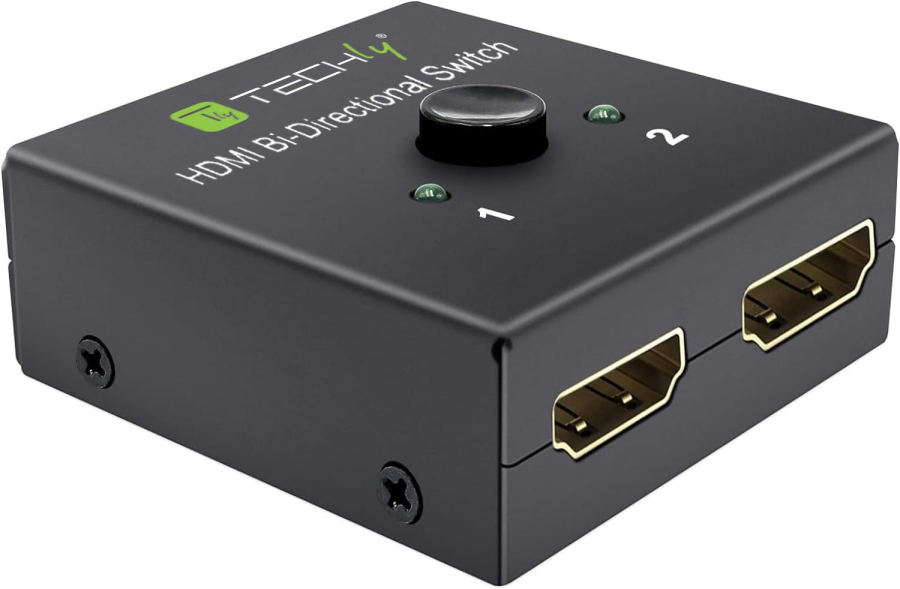 Switch HDMI 2 porte Bidirezionale 4K 60Hz